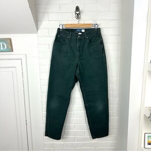 Vintage Liz Claiborne Lizwear Green Classic Fit Jeans Size 10